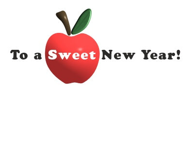 rosh hashanah greeting cards - the gifted tag