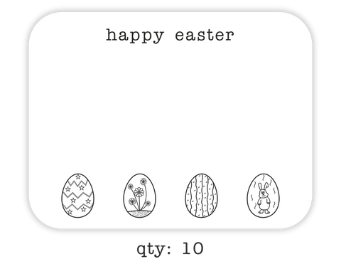 easter greeting cards, 10-pack - the gifted tag