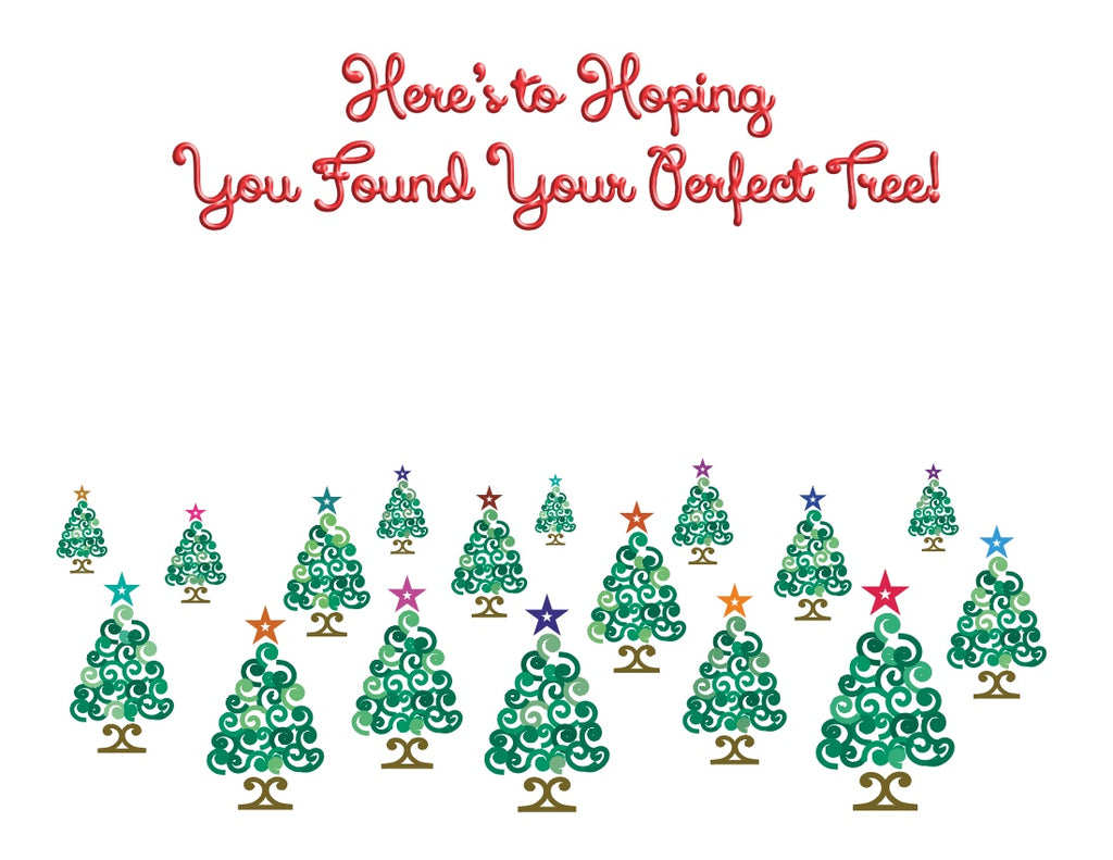 christmas greeting cards - the gifted tag