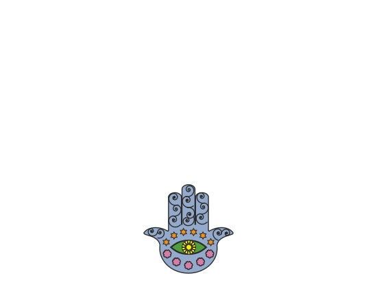 hamsa greeting cards - the gifted tag