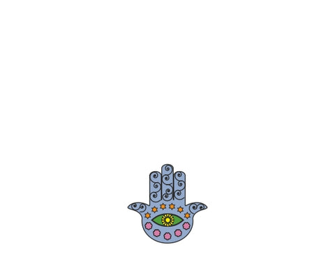 hamsa greeting cards - the gifted tag