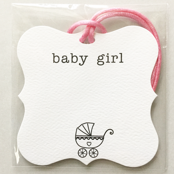 baby girl gift tag - the gifted tag