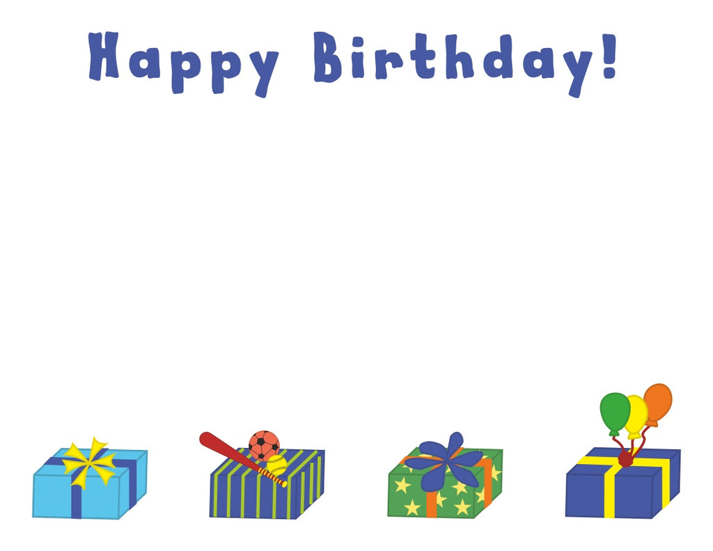 birthday greeting cards - the gifted tag