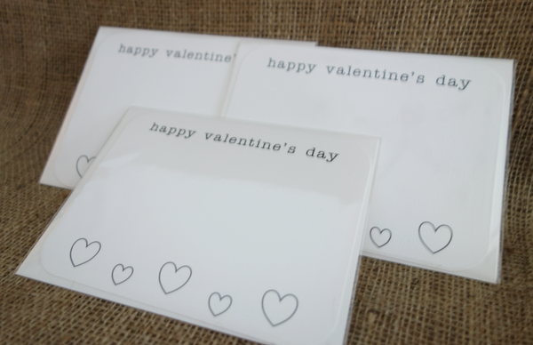 valentine's day greeting card - the gifted tag