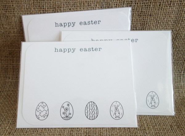 easter greeting card - the gifted tag