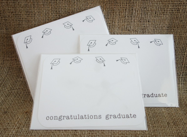graduation greeting card - the gifted tag