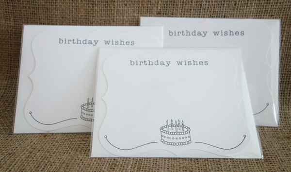 birthday greeting card - the gifted tag