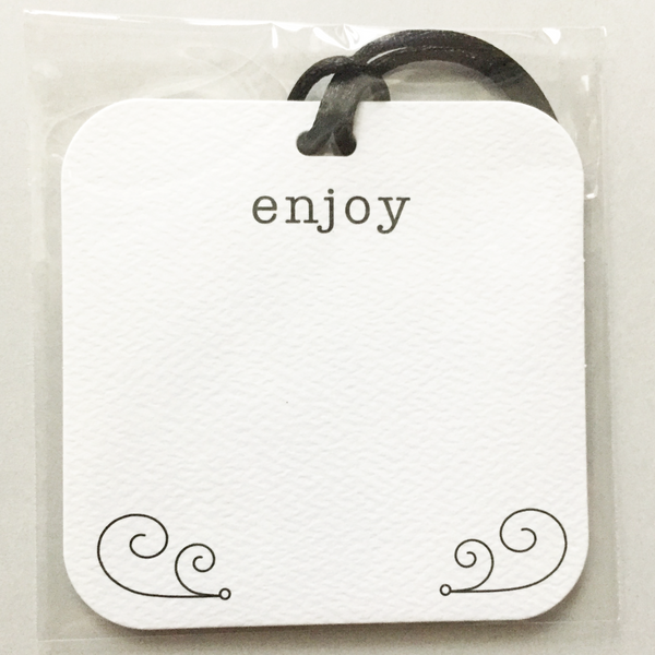 enjoy gift tag - the gifted tag