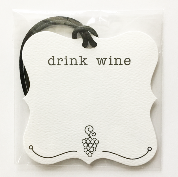 wine tag - the gifted tag