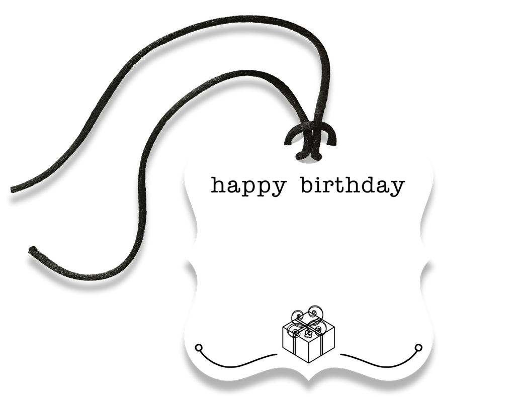 birthday gift tag - the gifted tag