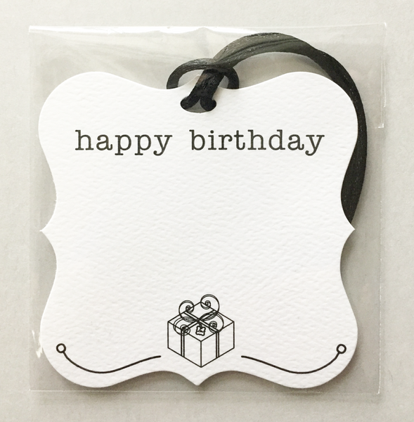birthday gift tag - the gifted tag
