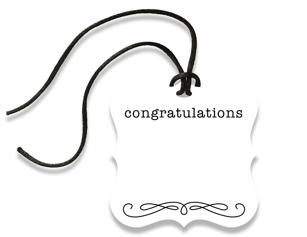 congratulations gift tag - the gifted tag