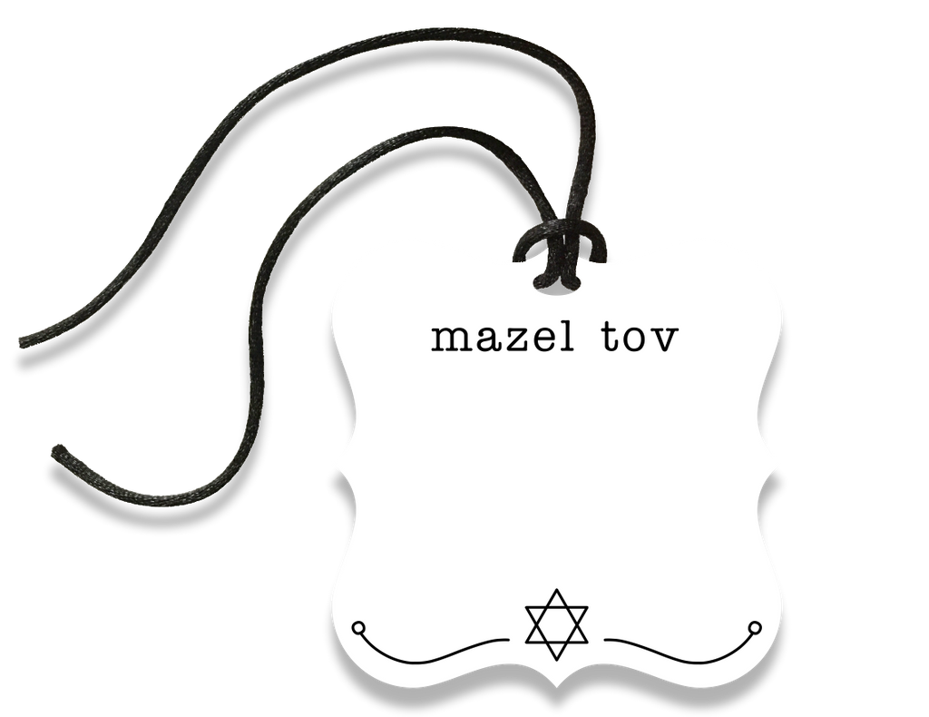 mazel tov gift tag - the gifted tag