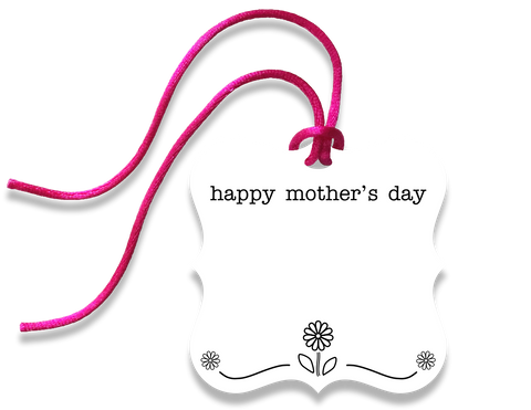mother's day gift tag - the gifted tag
