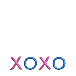 xoxo mini notecards - the gifted tag